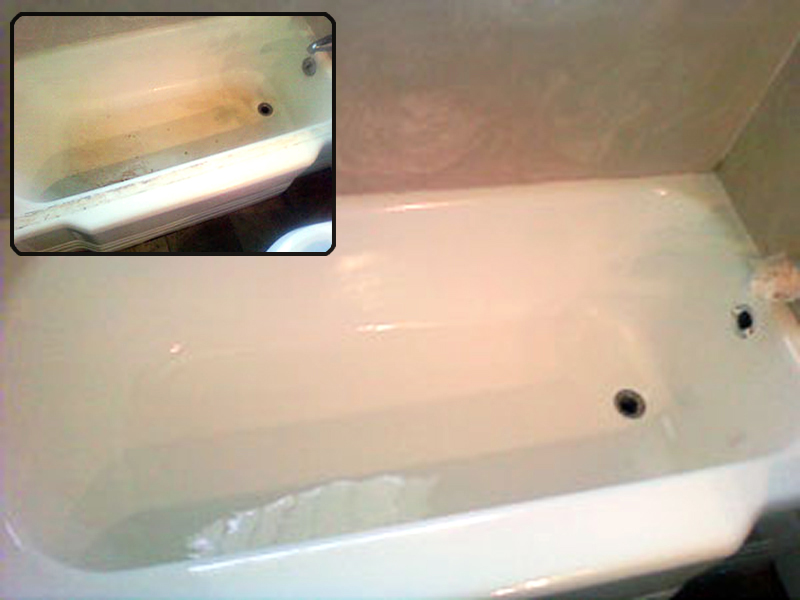 Restored bathtub by Seattle Bathtub Guy
