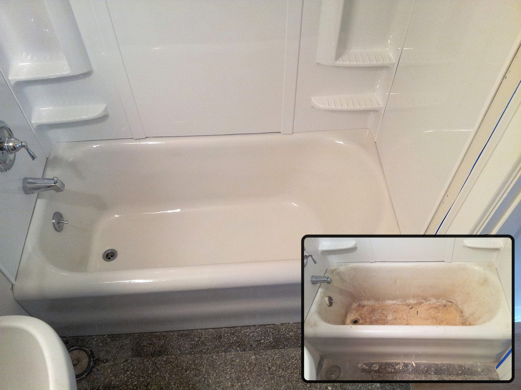 Our Bathtub Refinishing & Repair Work - Seattle Bathtub Guy